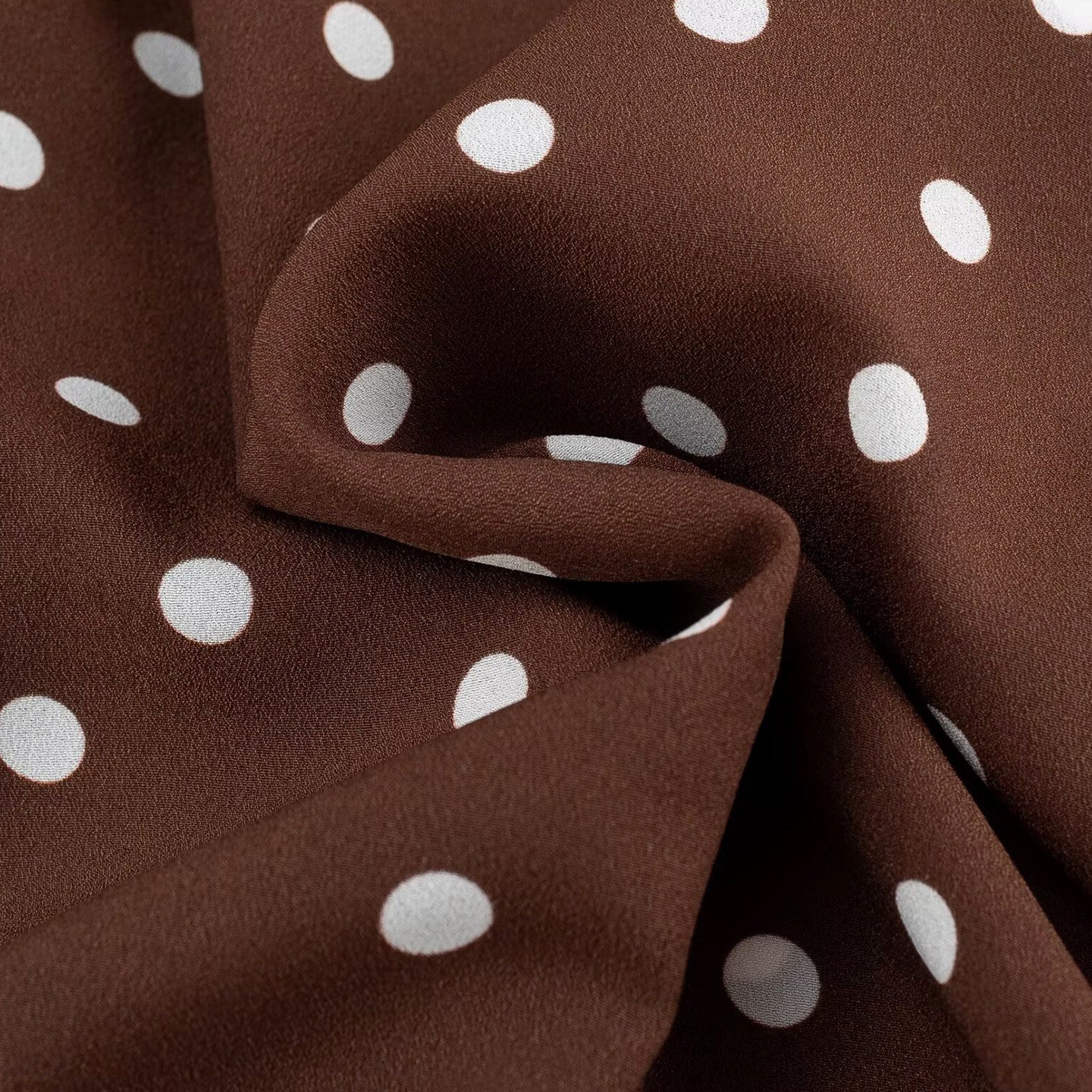 Cocoa Dot Maxi Dress