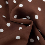 Cocoa Dot Maxi Dress