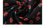 Midnight Poppy Slip Dress