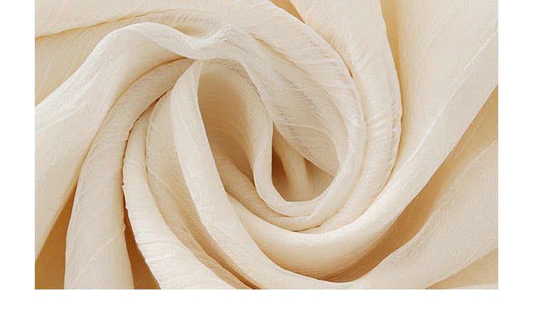 Ivory Ribbon Flow Dress