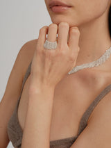 Silver Tassel Ring