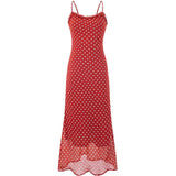 Cherry Dot Slip Dress
