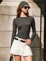 Preppy Pleated Skirt