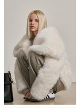 Luxe Fur Short Coat