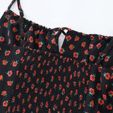 Midnight Poppy Slip Dress
