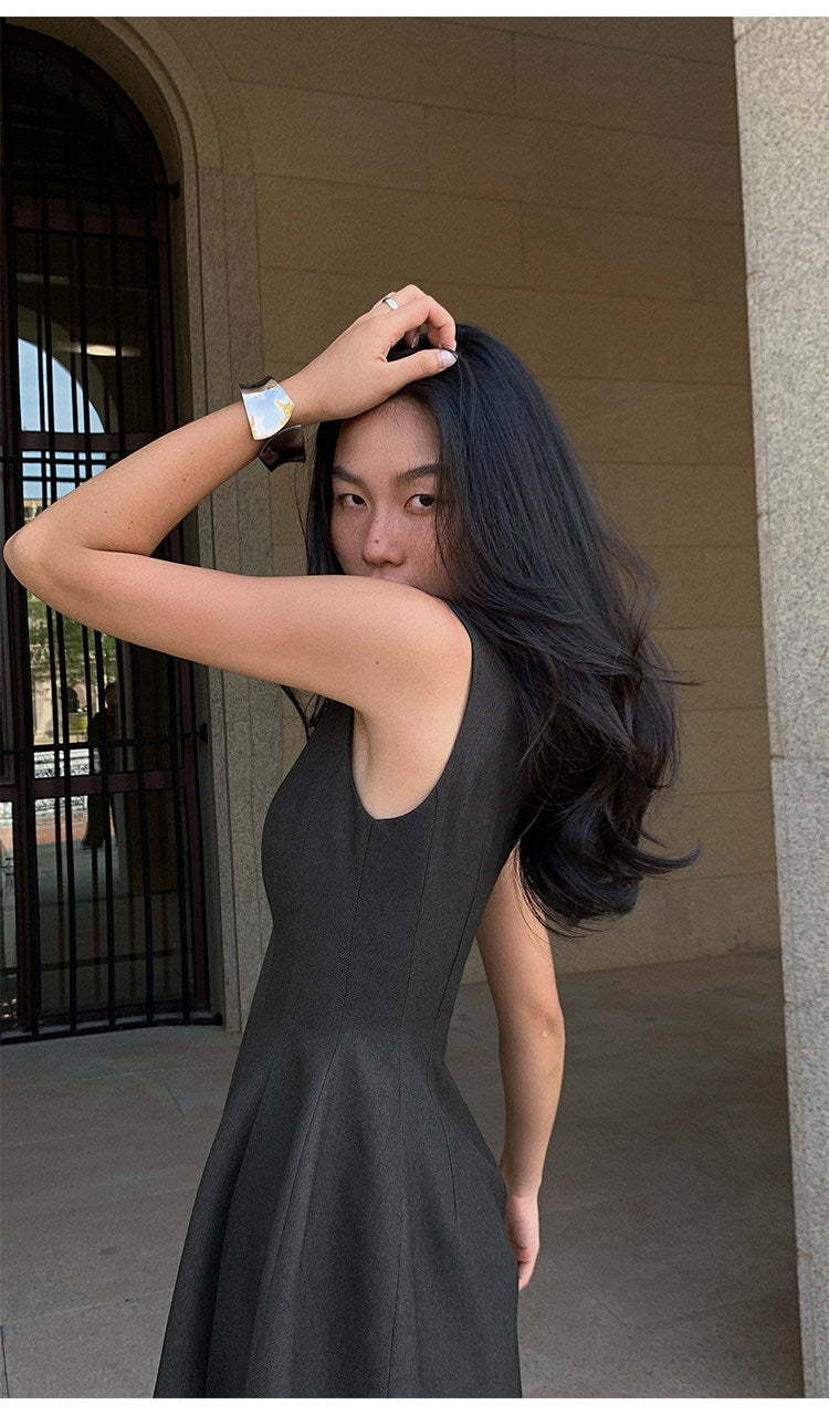 Structured Flare Mini Dress
