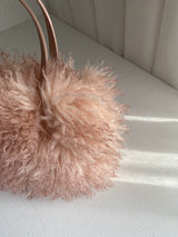 Gradient Faux-Fur Tote Bag
