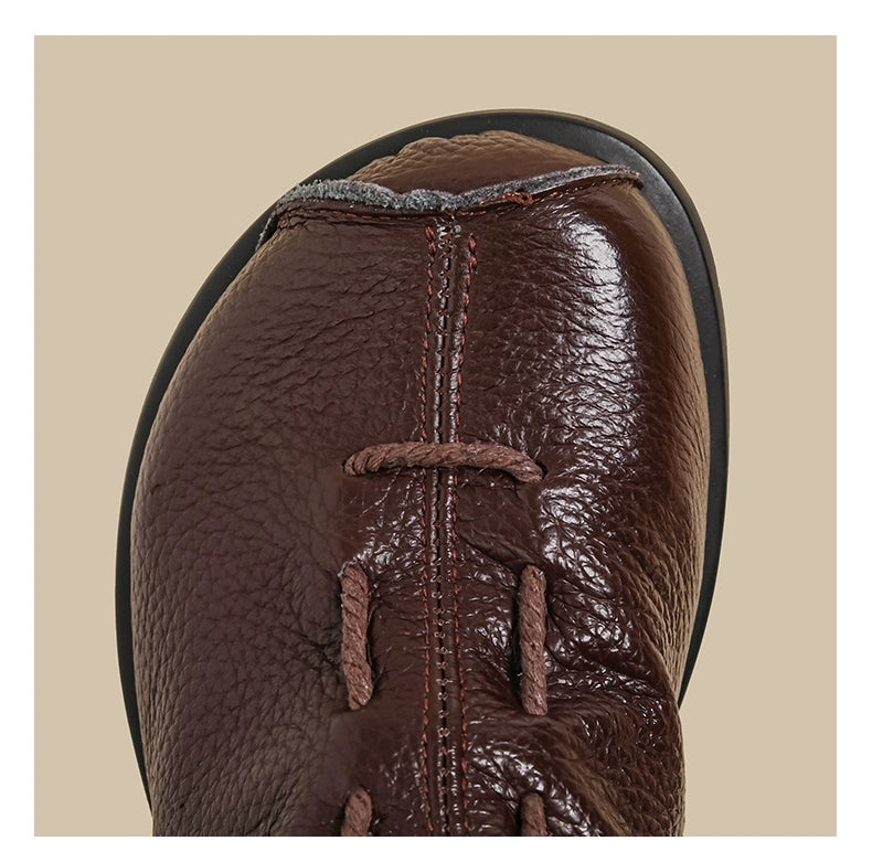 Soft-Leather Mid Boots