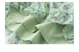 Green Garden Tiered Dress