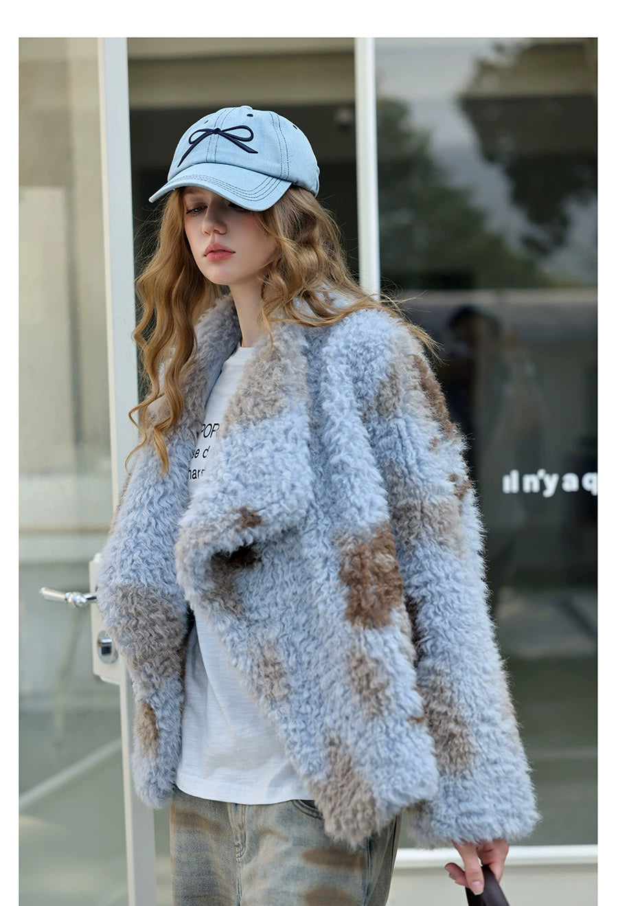 Plush Faux Fur Jacket