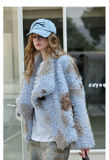 Plush Faux Fur Jacket