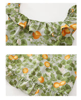 Lemon Garden Mini Dress