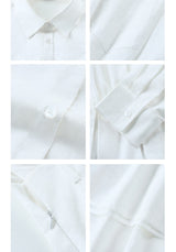 Pleated Shirt Mini Dress