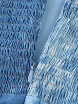 Blue Lace Slip Dress