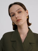 Gold Layered Earrings