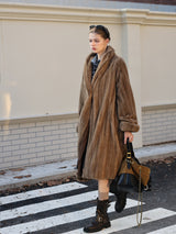 Luxe Line Fur Coat
