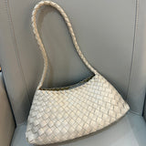 Cowhide Woven Bag