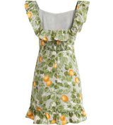 Lemon Garden Mini Dress