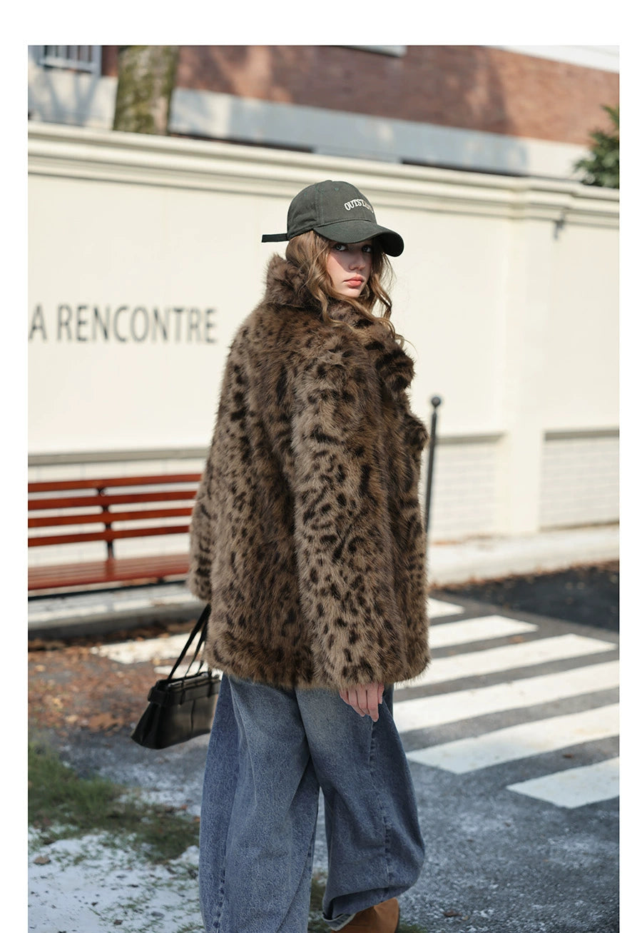 Leopard Luxe Coat