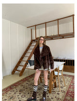 Hazelnut Mink Jacket