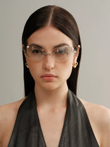 Futuristic Clear Glasses