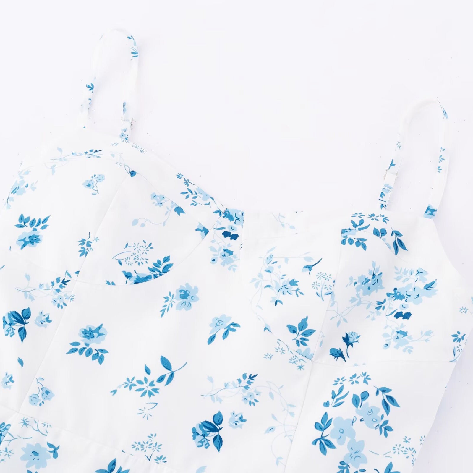 Blue Blossom Mini Dress