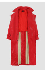 Leather Trench Coat