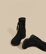 Lace-Up Ankle Boots
