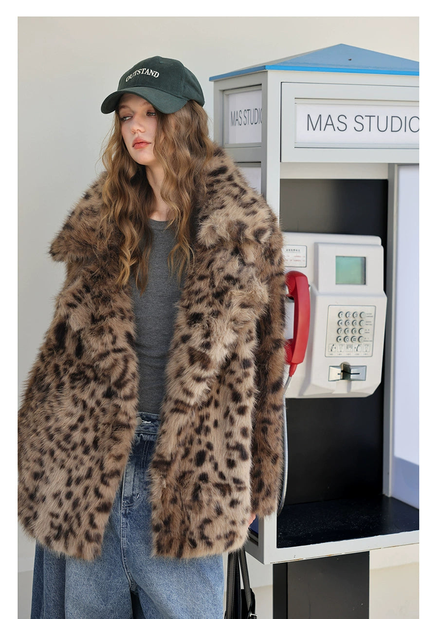 Leopard Luxe Coat