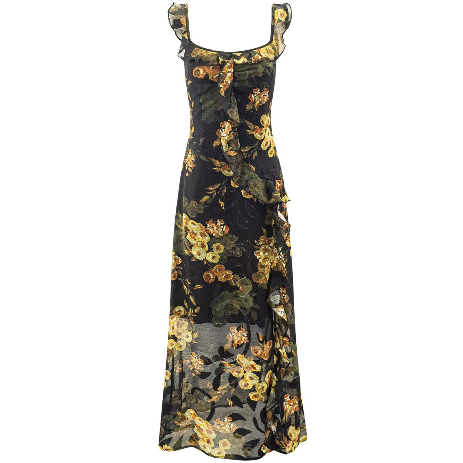Golden Bloom Dress