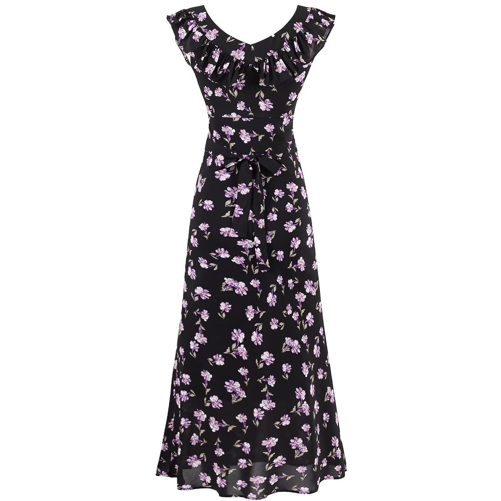 Midnight Violet Dress
