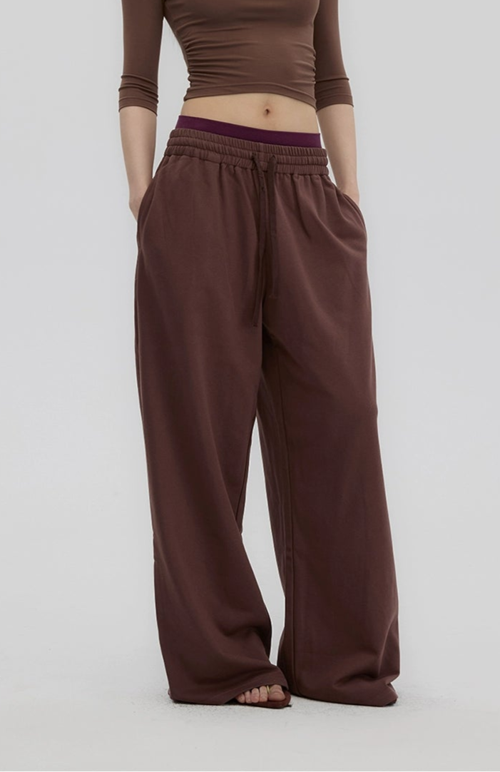 Brown Top & Sweatpants