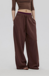 Brown Top & Sweatpants