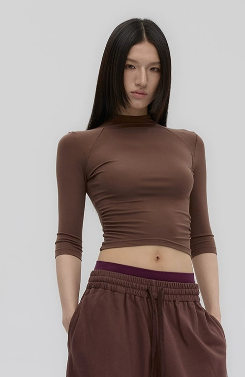 Brown Top & Sweatpants