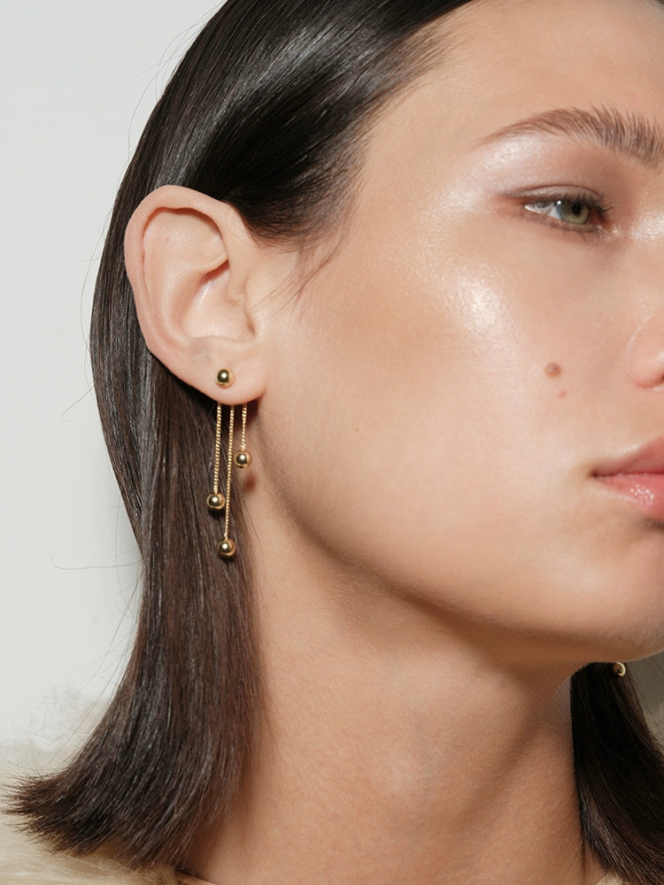 Beaded Drop Earrings