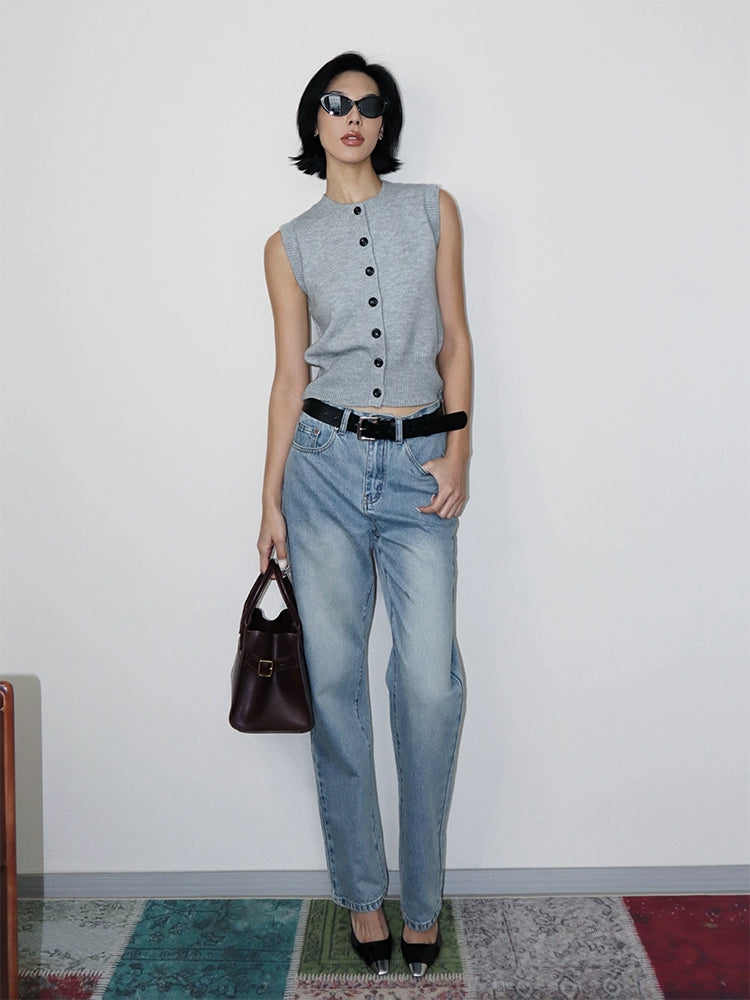 Retro Straight Jeans