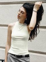 Apricot Halter Vest
