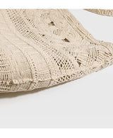 Woven Bucket Shoulder Bag