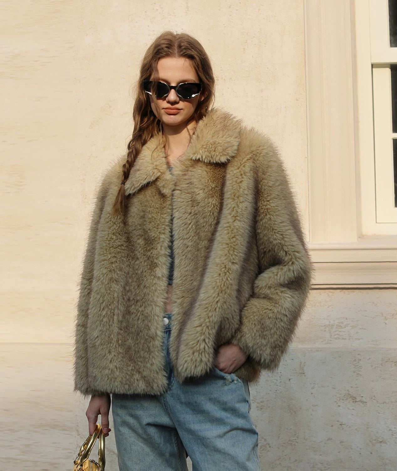 Faux Fur Jacket