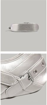 Buckled Shoulder Bag