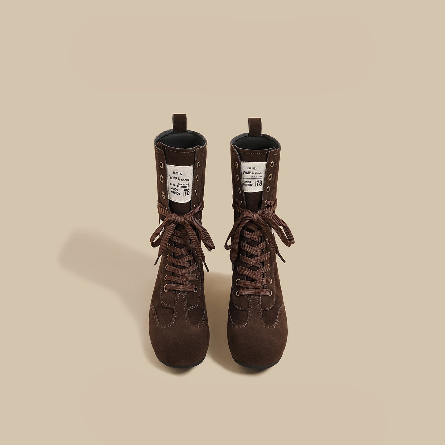 Inner Height Lace-Up Boots