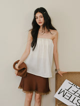 Tencel Bandeau Top