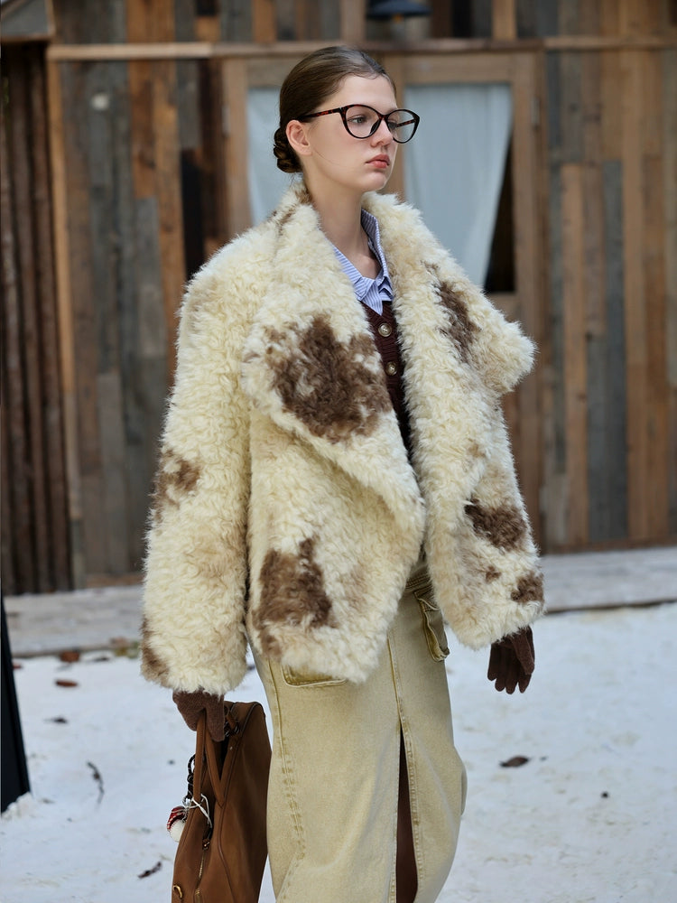 Plush Faux Fur Jacket