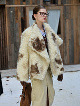 Plush Faux Fur Jacket