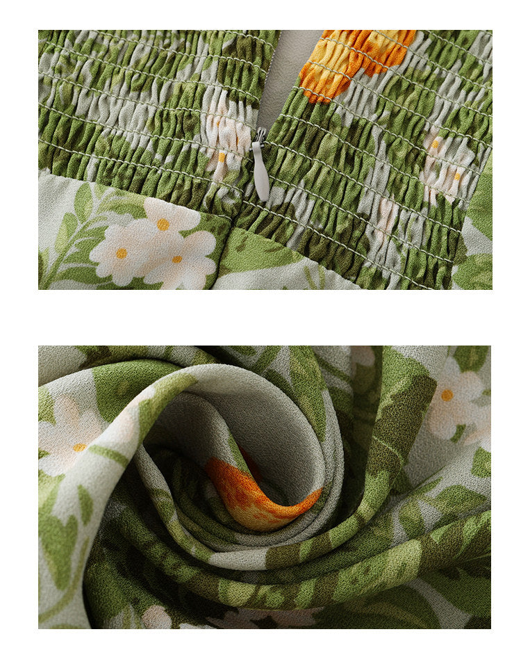 Lemon Garden Mini Dress