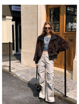 Soft Short Faux Fur Jacket
