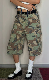 Camouflage Cargo Shorts