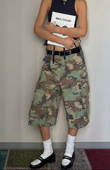 Camouflage Cargo Shorts