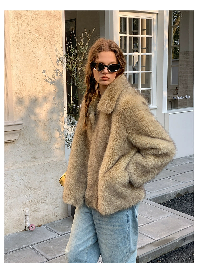 Faux Fur Jacket