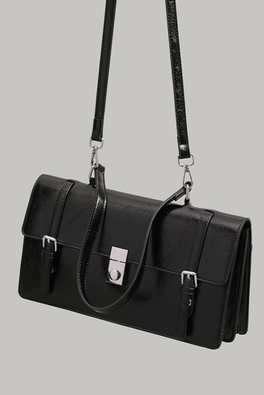 Leather Square Bag